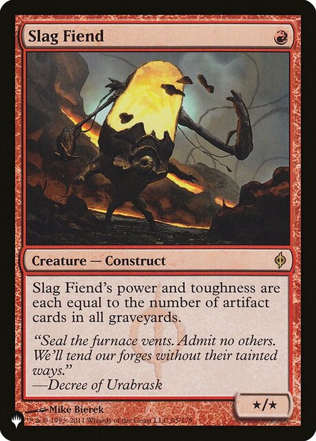 Slag Fiend - New Phyrexia